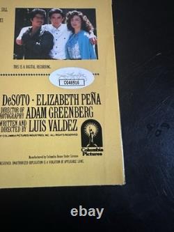 Lou Diamond Phillips Vinyle Album de la Bande Originale du Film La Bamba Signé avec Certificat Jsa