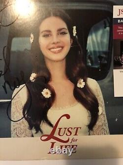 Lust For Life de LANA DEL REY Vinyle signé Album JSA COA