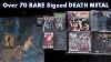 Ma Collection De Death Metal Signée : Vinyles, Cassettes, Cd Rares Dédicacés De Death Metal