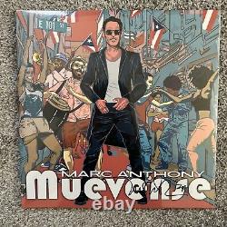 Marc Anthony LP signé Muevense Vinyle dédicacé en main