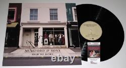 Marcus Mumford a signé l'album vinyle LP MUMFORD & SONS SIGH NO MORE avec certificat d'authenticité JSA.