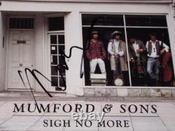 Marcus Mumford a signé l'album vinyle LP MUMFORD & SONS SIGH NO MORE avec certificat d'authenticité JSA.
