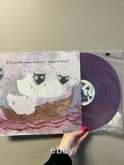 Margot & The Nuclear So's The Dust Of Retreat Purple Swirl Vinyl Lp Signé