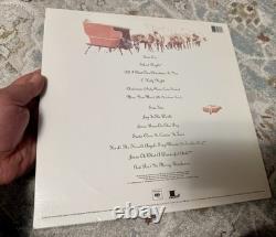 Mariah Carey Joyeux Noël Disque Vinyle Rouge Autographié Signé LP XMAS ? Rare