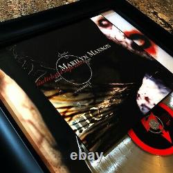 Marilyn Manson (antichrist Superstar) CD Lp Record Vinyle Autographié Signé