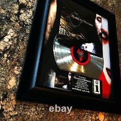 Marilyn Manson (antichrist Superstar) CD Lp Record Vinyle Autographié Signé