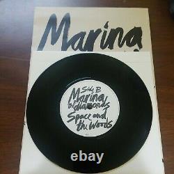 Marina & The Diamonds Mowgli's Road / Espace Et Bois Vinyl 7 Signed Rare 2009
