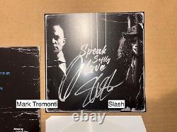 Mark Tremonti et Slash ont signé un vinyle EP 7 'Speak Softly Love'