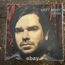 Matt Berry opium Orange Vinyle LP Signé Numéroté