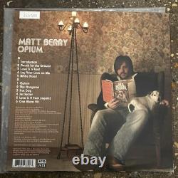 Matt Berry opium Orange Vinyle LP Signé Numéroté