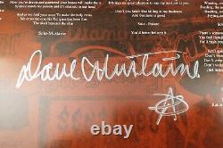 Megadeth Tuer Est Mon Business 2xlp Sur Silver Vinyl, Signé Par Dave Mustaine