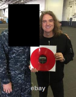 Megadeth Tuer Est Mon Entreprise Vinyl Signé Par Dave Mustaine Et David Ellefson