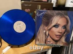 Megan Moroney Suis-je Bien Vinyle Officiel Signé 12 Pouces Bleu Édition Limitée Rare