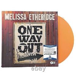 Melissa Etheridge a signé l'album vinyle One Way Out Beckett Authentic COA