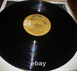 Menuisiers Signé Karen Carpenter Richard Carpenter Autographie Vinyle Album LP