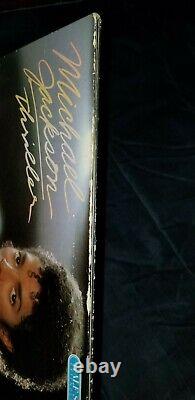 Michael Jackson A Signé Thriller Vinyl