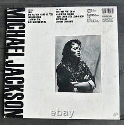 Michael Jackson Mauvais Vinyle Autographié (Signé en Personne 6/2003)