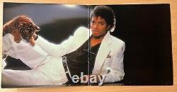 Michael Jackson Thriller 1982 Disque Vinyle LP signé RARE Authentifié