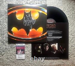 Michael Uslan Batman 1989 Producteur Disque vinyle signé Jsa Authentifié