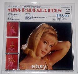 Miss Barbara Eden Rose Couleur Vinyl Lp Autographié Par Barbara Eden