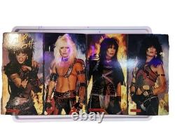 Mötley Crüe Shout at the Devil LP 1983 dédicacé par 4. + pochette signée par Sixx et billet
