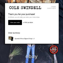 NEUF ET SIGNÉ ? Cole Swindell Spanish Moss – Double vinyle 2 LP dédicacé