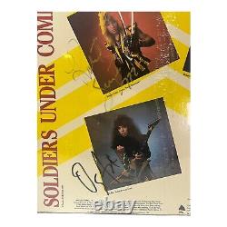 NOUVEAU Stryper AUTOGRAPHIÉ Soldats Sous Commande Vinyle Record 1985 Enigma