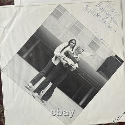 Nicolette Larson LP et photographie autographiés et signés