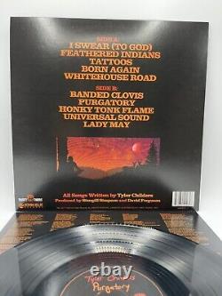 Nouveau disque vinyle signé de Tyler Childers Purgatory LP Squire Hounds Red Barn Rain