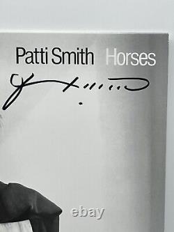 Nouveau vinyle signé Patti Smith Horses LP, enregistrement rare autographié Easter Poet Book