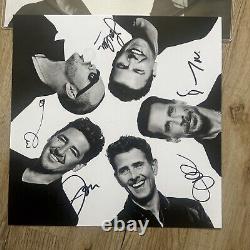 Nouveaux enfants du quartier NKOTB Still Kids Picture Disc Vinyl LP AUTOGRAPHED SIGNED