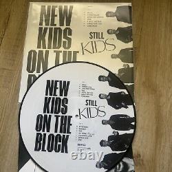 Nouveaux enfants du quartier NKOTB Still Kids Picture Disc Vinyl LP AUTOGRAPHED SIGNED