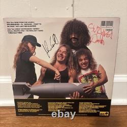 Nuclear Assault Survive Disque Vinyle LP Avec Tous les Inserts SIGNÉ AUTOGRAPHIÉ