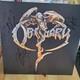 Obituary &Eacute;ponyme &Eacute;dition Galaxy Noir Et Orange Halloween Vinyle Lp Sign&eacute;