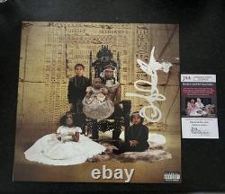 Offset Vinyle LP 12' Autographié Père de 4 Jsa Coa