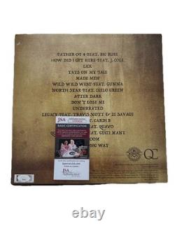 Offset Vinyle LP 12' Autographié Père de 4 Jsa Coa