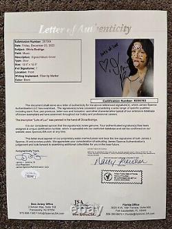 Olivia Rodrigo a signé l'autographe de l'album vinyle Sour Driver's License Jsa Loa
