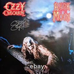 Ozzy Osbourne Album Vinyle 'Bark At The Moon' Signé Autographié