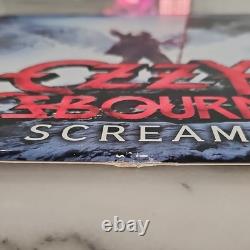 Ozzy Osbourne Scream Disque vinyle original signé LP objet de collection musical