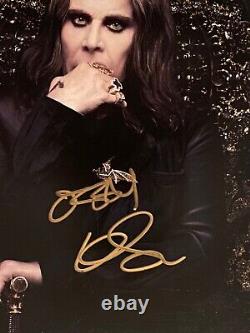Ozzy Osbourne Signé Album De Vinyle Autographié Dossier Patient Numéro 9 Psa/coa