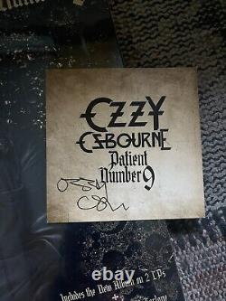 Ozzy Osbourne Signed Edition Limitée Crystal Clear Vinyl Todd Mcfarlane Comic