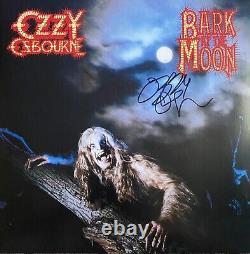 Ozzy Osbourne Vinyle Autographié Signé Bark At The Moon