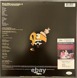 PETE ROCK DISQUE VINYLE AUTOGRAPHIE PETESTRUMENTALS 3 SIGNÉ avec COA JSA