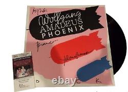 PHOENIX signé Wolfgang Amadeus groupe VINYL LP JSA Record Thomas Mars+3 autographe