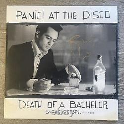 Panic! At The Disco Brendon Urie Signé Rare Death Of A Bachelor 7' Vinyl à Lire