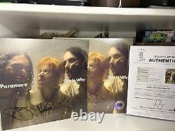 Paramore signé This Is Why insert SIGNÉ + Disque Vinyle BECKETT LOA