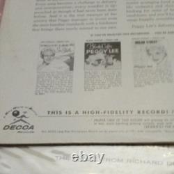 Peggy Lee Lover Disque vinyle Decca signé Love, Peggy Lee Musique originale