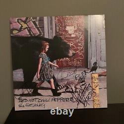 Peppers De Chili Rouge Signé Autographié The Getaway 12 Vinyl Record Full Band
