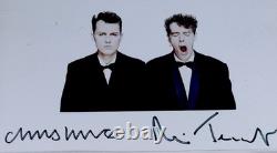 Pet Shop Boys 2 Albums Signés 12 Vinyles Disco & Couverture du 2ème Album (Sans Vinyle)