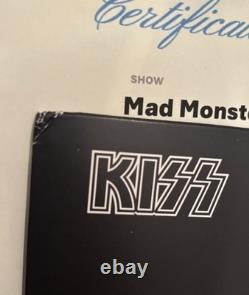 Peter Criss KISS Vinyle Solo Signé LP Mad Monster Preuve d'Authenticité de l'Autographe